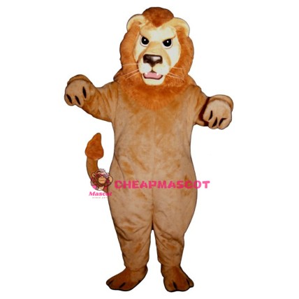 Mean Lion Mascot Costume
