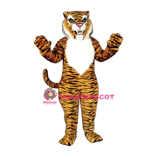 Cute Tiger Mascot Costume