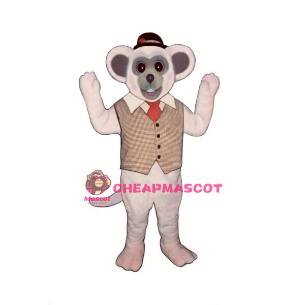 Marty Mouse Mascot Costume