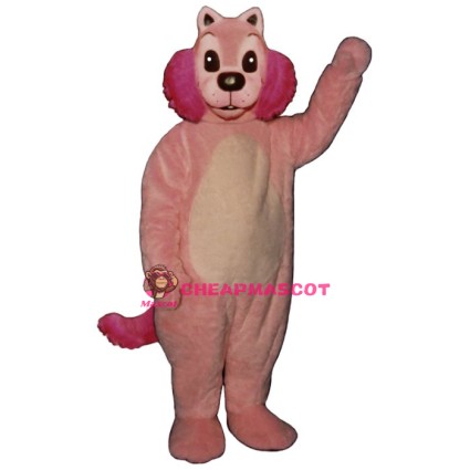 Pink Mink Mascot Costume