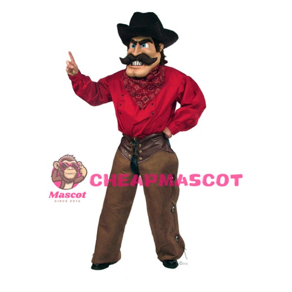 Cute Cowboy Mascot Costume