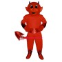 Cute Red Devil Mascot Costume