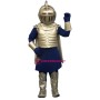 Silver Knight Mascot Costume