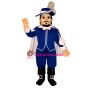Spanish Captain Mascot Costume