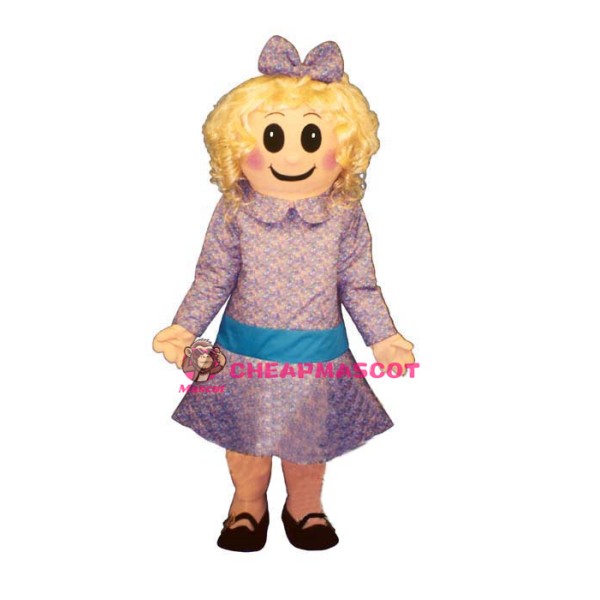 Satin Doll Mascot Costume