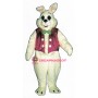 Easter Bunny Vest Mascot Costume