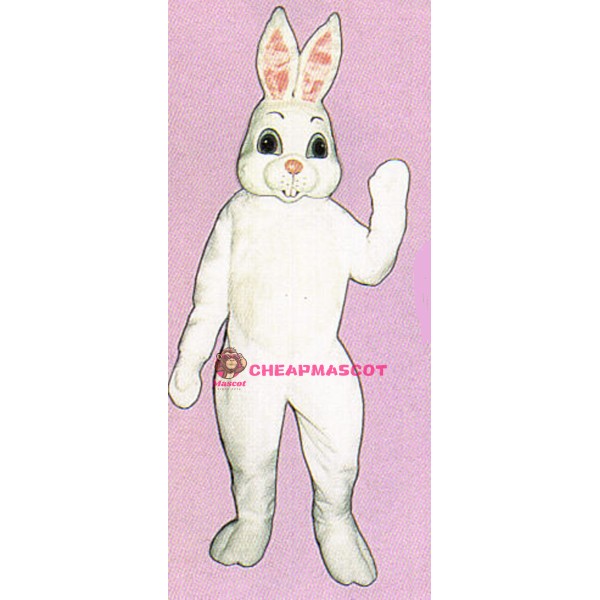 White Bunny Mascot Costume