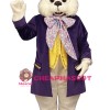 Wendell Rabbit-Purple Mascot Costume