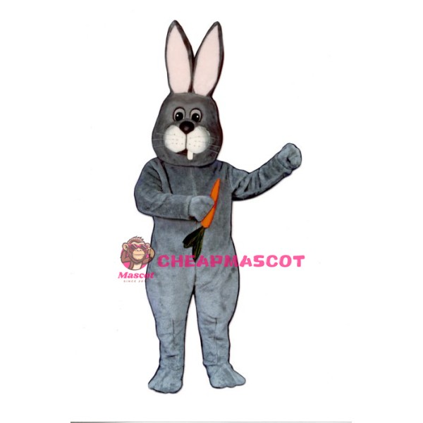 Toothless Rabbit Mascot Costume