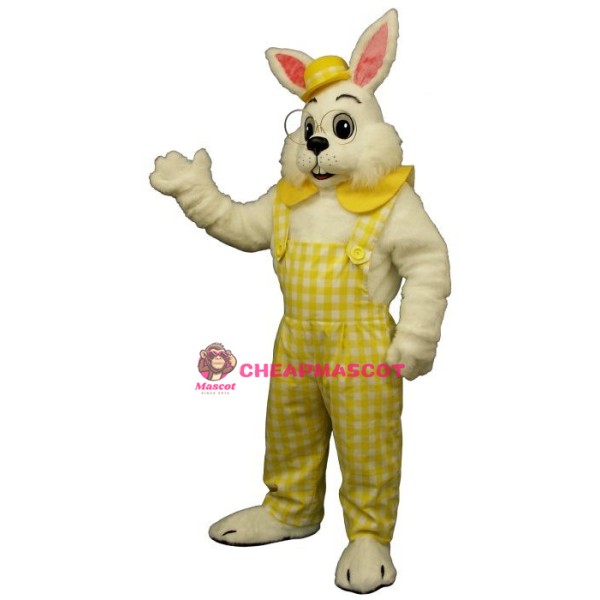 Eggbert Rabbit Mascot Costume