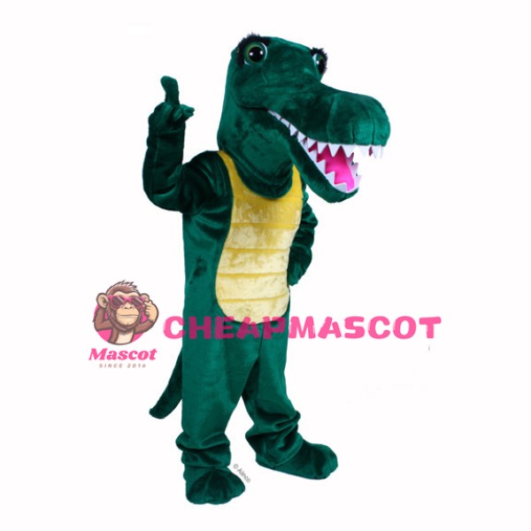 Cute Gator Mascot Costume