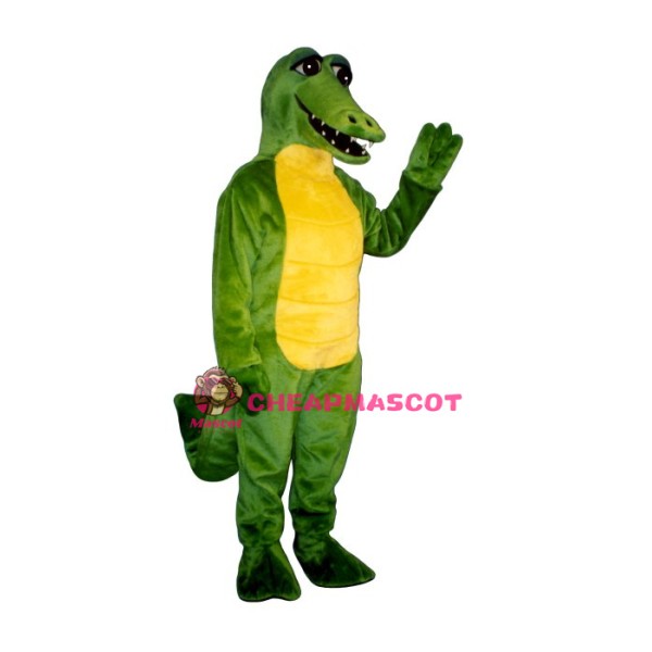 Friendly Gator Mascot Costume