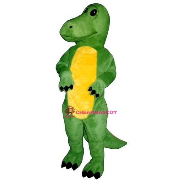 Dino Nerd Mascot Costume