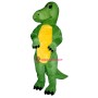 Dino Nerd Mascot Costume