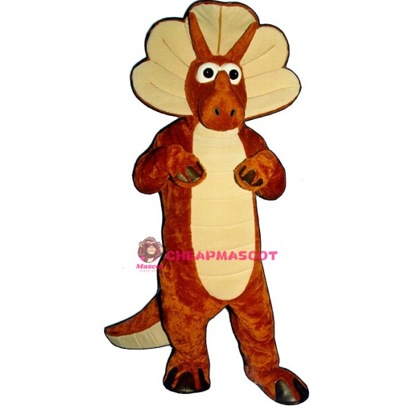 Triceratops Dinosaur Mascot Costume
