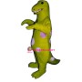 Green Dinosaur Mascot Costume