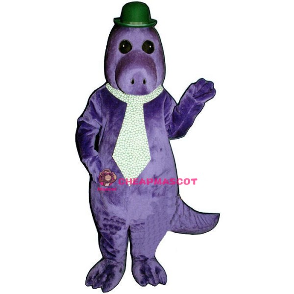 Jake The Saurus Hat Tie Mascot Costume