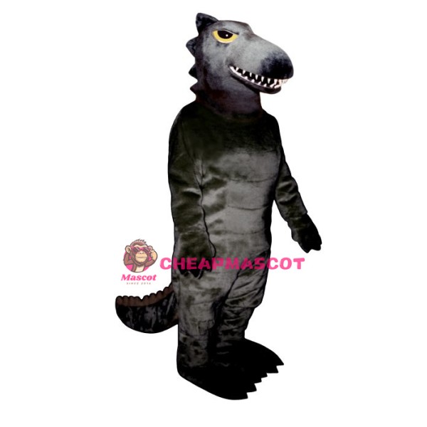 Black Dino Mascot Costume