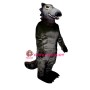 Black Dino Mascot Costume