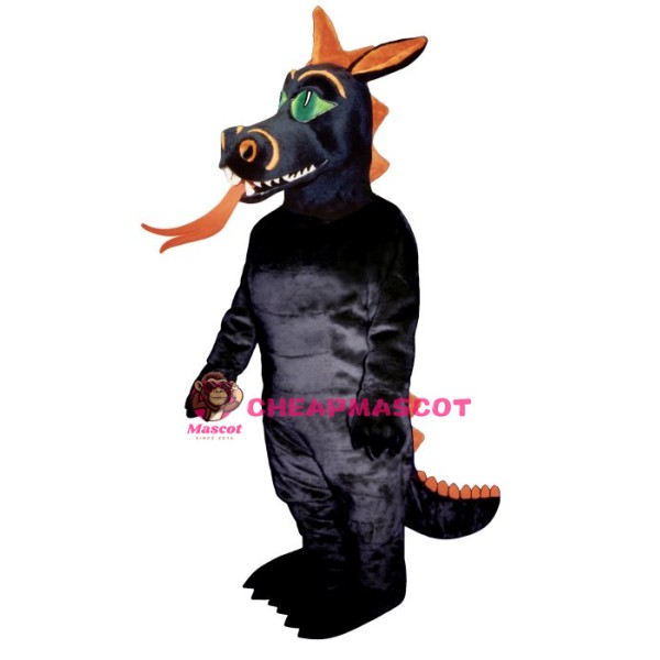 Fire Dragon Mascot Costume