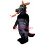 Fire Dragon Mascot Costume