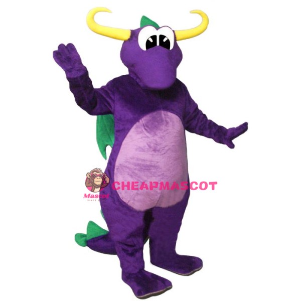Horned Dragon Mascot Costume