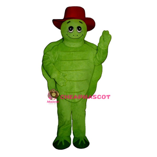 Tommy Turtle Hat Mascot Costume
