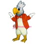 Cockatoo Jacket Bowtie Mascot Costume