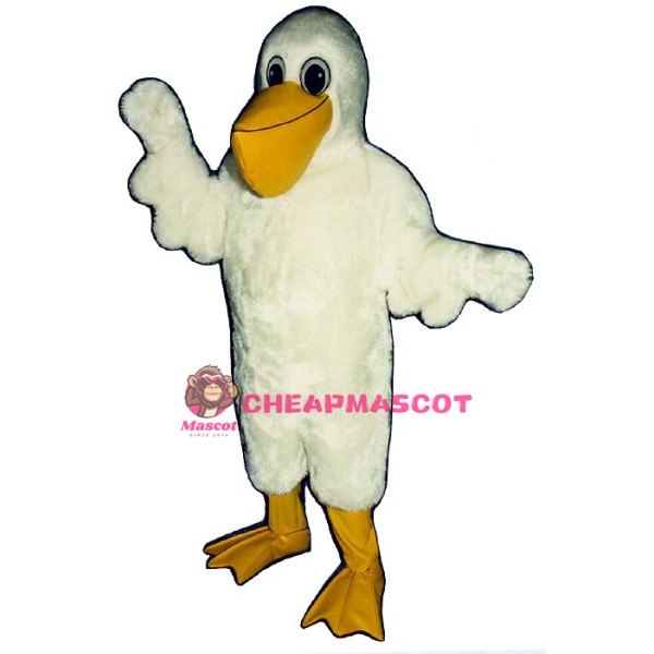 Cartoon Pelican Mascot Costume