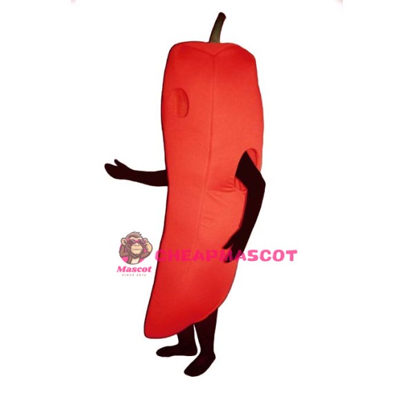 Chili Pepper Mascot Costume