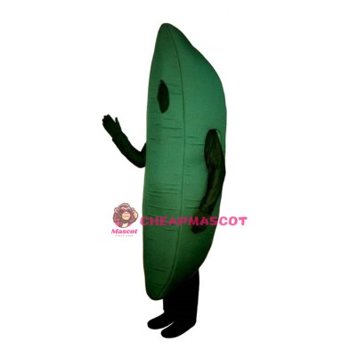 Green Bean Mascot Costume