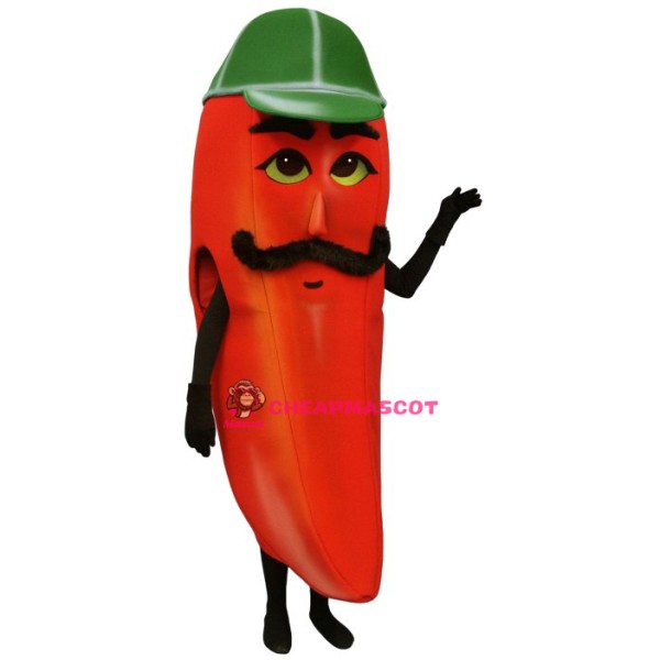 Hot Pepper Mascot Costume