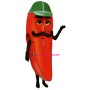Hot Pepper Mascot Costume