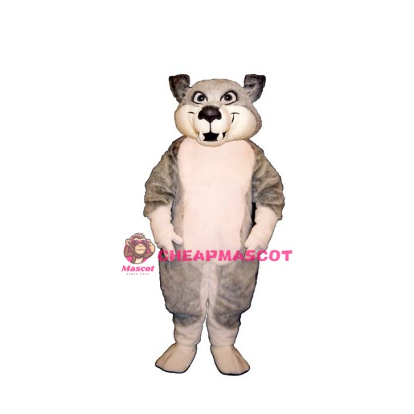 Charley Wolf Mascot Costume