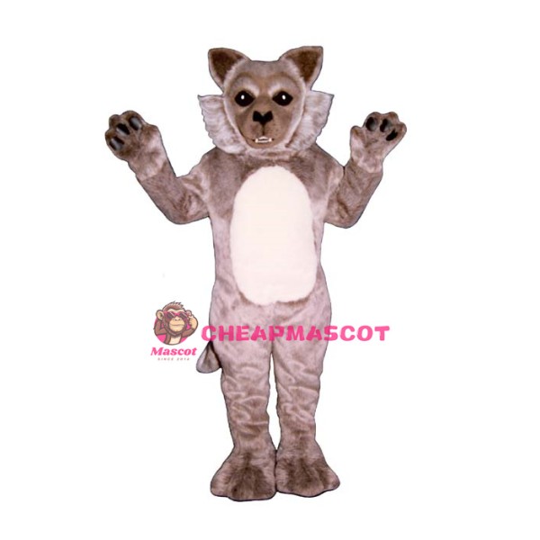 Timber Wolf Mascot Costume