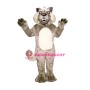 Growling Wolf Mascot Costume