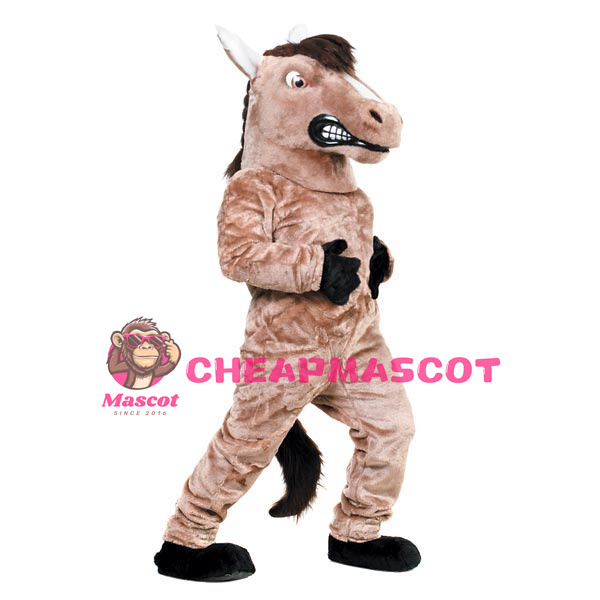 High Quality Mustang Mascot Costume