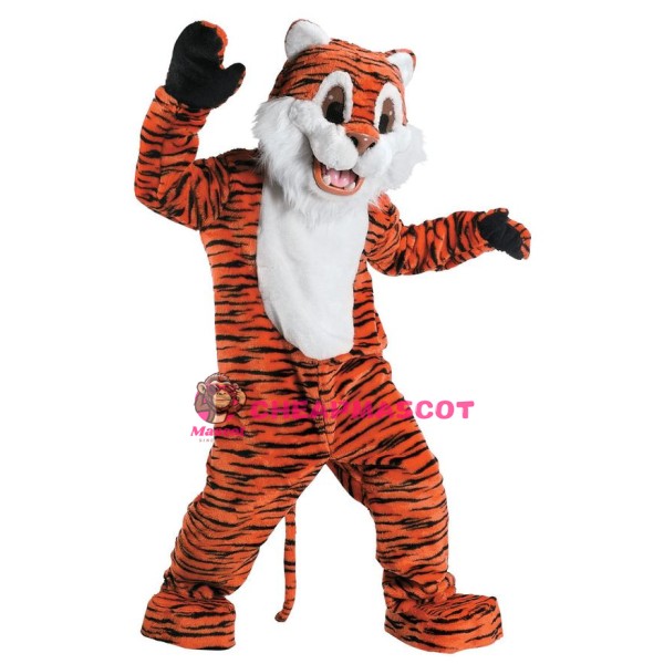 Tiger Plush Mascot Costume