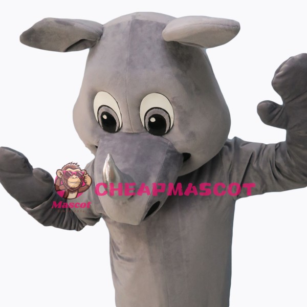 High Quality Realistic Rhinoceros Mascot Costume