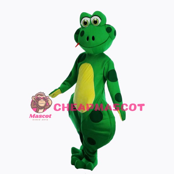 Friendly Froggles Mascot Costume