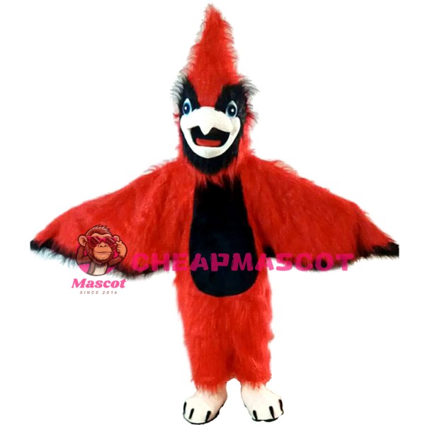 New Big Red Cardinal Mascot Costume