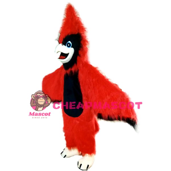 New Big Red Cardinal Mascot Costume