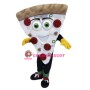 Smiling Pizza Mascot Costume
