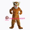 New Power Leopard Panther Cat Cougar Mascot Costume