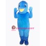 Happy Blue Dolphin Mascot Costumes