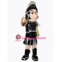 Black Spartan Trojan Knight Sparty Mascot Costume