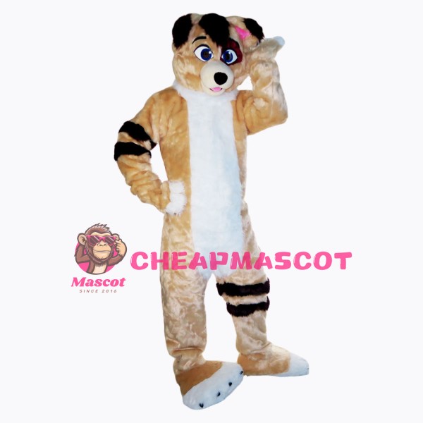 Friendly Dog Mascot Costume