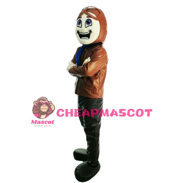 Perry Pilot Lightweight Mascot Costume