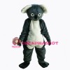 Cute Gray Koala Mascot Costume
