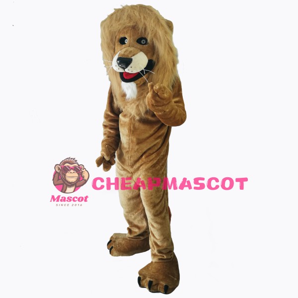 Strong Lion Mascot Costume